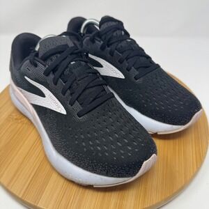 Brooks Ghost 16 Womens Running Shoes Black White Pink 1204071B077 Size 8